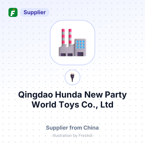 Qingdao Hunda New Party World Toys Co., Ltd – summary card, no photo uploaded yet