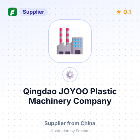 Qingdao JOYOO Plastic Machinery Company – summary card, no photo uploaded yet