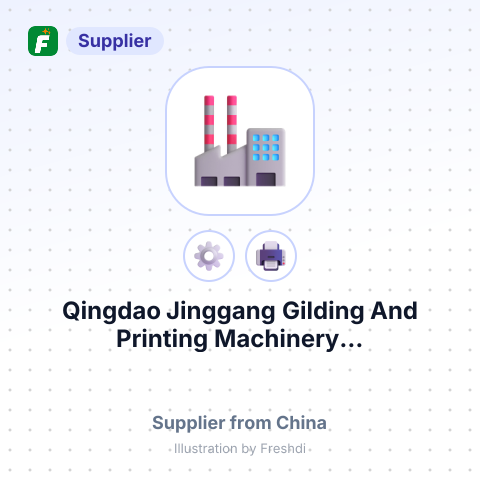 Qingdao Jinggang Gilding And Printing Machinery... – summary card, no photo uploaded yet