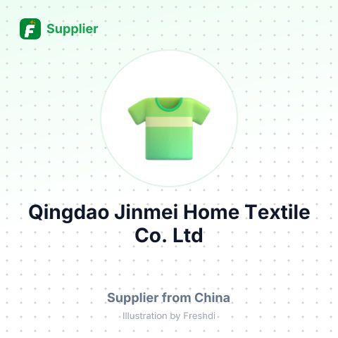 Qingdao Jinmei Home Textile Co., Ltd – summary card, no photo uploaded yet