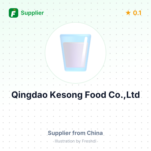 Qingdao Kesong Food Co.,Ltd – summary card, no photo uploaded yet