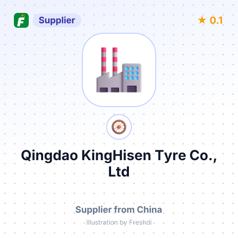 Qingdao KingHisen Tyre Co., Ltd – summary card, no photo uploaded yet