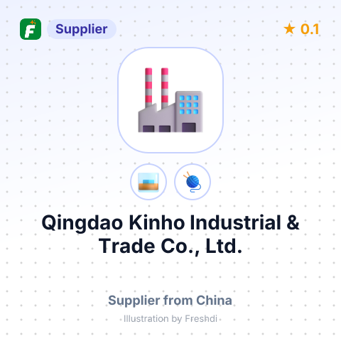 Qingdao Kinho Industrial & Trade Co., Ltd. – summary card, no photo uploaded yet