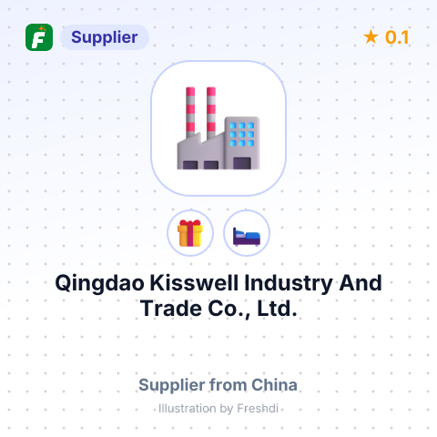 Qingdao Kisswell Industry And Trade Co., Ltd. – summary card, no photo uploaded yet