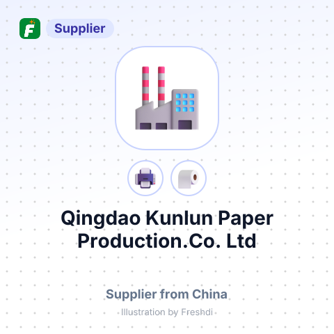 Qingdao Kunlun Paper Production.Co.,Ltd – summary card, no photo uploaded yet