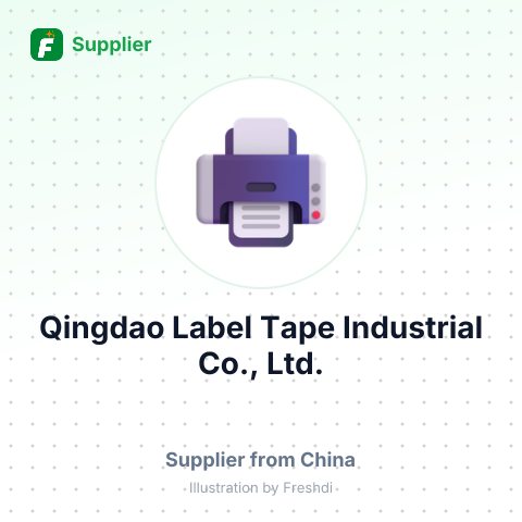 Qingdao Label Tape Industrial Co., Ltd. – summary card, no photo uploaded yet