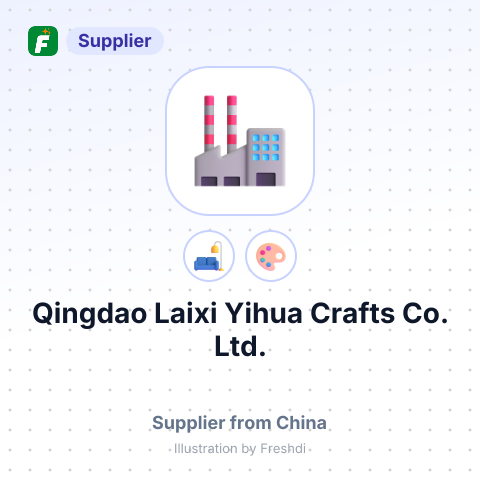 Qingdao Laixi Yihua Crafts Co., Ltd. – summary card, no photo uploaded yet