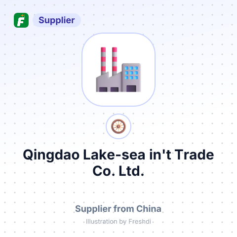 Qingdao Lake-sea in't Trade Co.,Ltd. – summary card, no photo uploaded yet