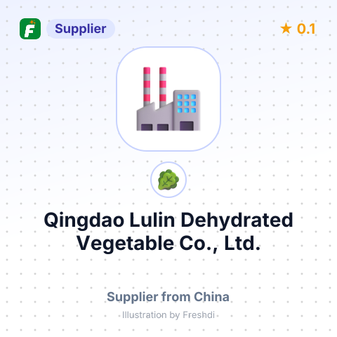 Qingdao Lulin Dehydrated Vegetable Co., Ltd. – summary card, no photo uploaded yet