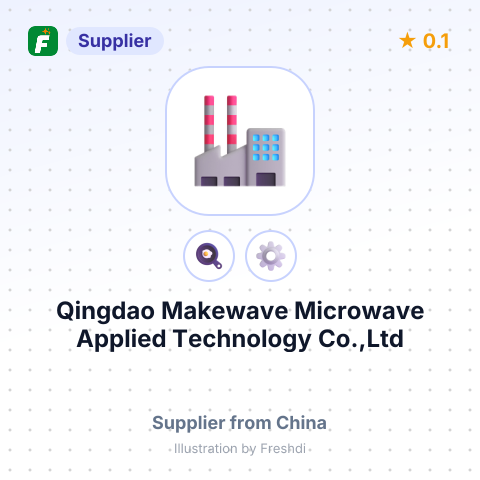 Qingdao Makewave Microwave Applied Technology Co.,Ltd – summary card, no photo uploaded yet