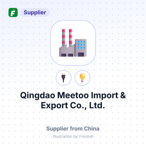 Qingdao Meetoo Import & Export Co., Ltd. – summary card, no photo uploaded yet