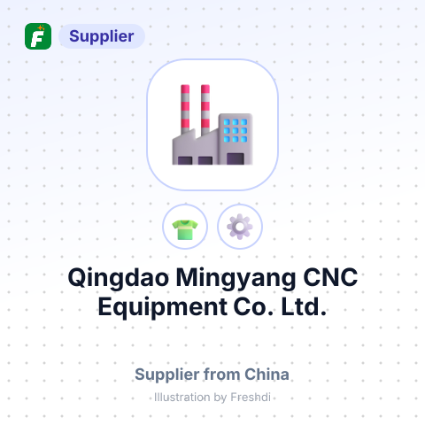 Qingdao Mingyang CNC Equipment Co., Ltd. – summary card, no photo uploaded yet