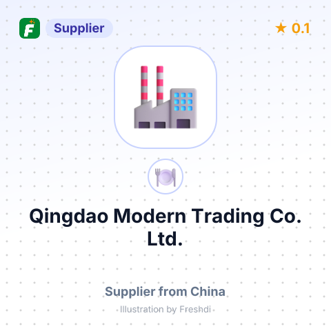 Qingdao Modern Trading Co., Ltd. – summary card, no photo uploaded yet