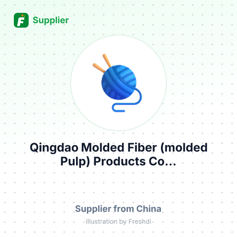 Qingdao Molded Fiber (molded Pulp) Products Co... – summary card, no photo uploaded yet