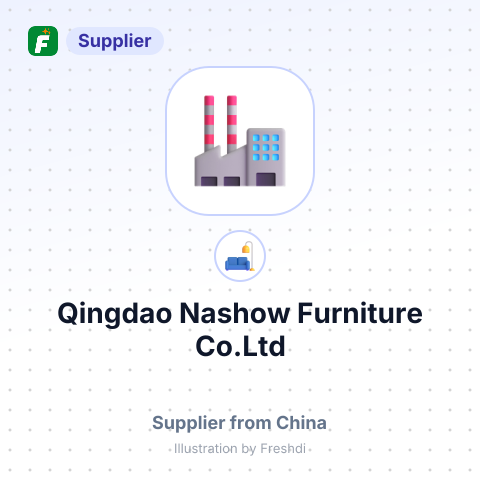 Qingdao Nashow Furniture Co.Ltd – summary card, no photo uploaded yet