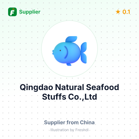 Qingdao Natural Seafood Stuffs Co.,Ltd – summary card, no photo uploaded yet