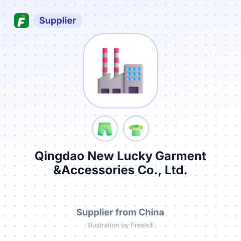 Qingdao New Lucky Garment &Accessories Co., Ltd. – summary card, no photo uploaded yet