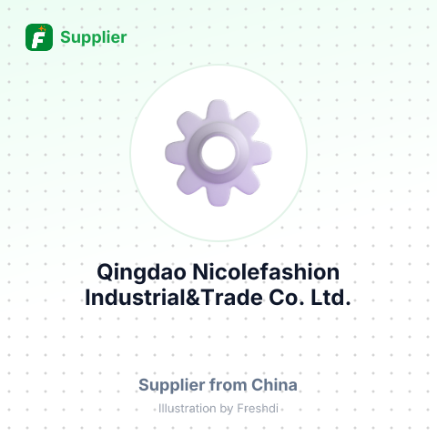 Qingdao Nicolefashion Industrial&Trade Co., Ltd. – summary card, no photo uploaded yet