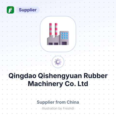Qingdao Qishengyuan Rubber Machinery Co.,Ltd – summary card, no photo uploaded yet