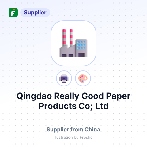 Qingdao Really Good Paper Products Co; Ltd – summary card, no photo uploaded yet
