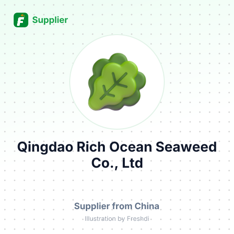 Qingdao Rich Ocean Seaweed Co., Ltd – summary card, no photo uploaded yet