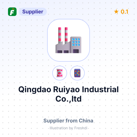 Qingdao Ruiyao Industrial Co.,ltd  – summary card, no photo uploaded yet