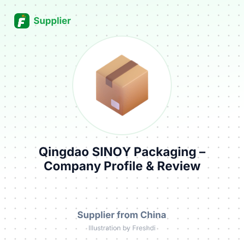 Qingdao SINOY Packaging – summary card, no photo uploaded yet