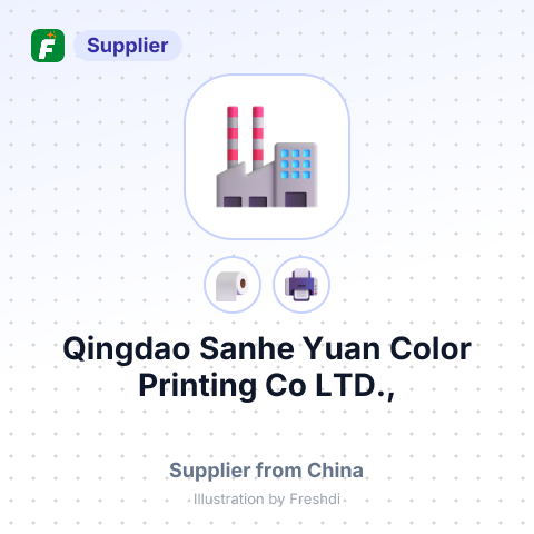 Qingdao Sanhe Yuan Color Printing Co LTD., – summary card, no photo uploaded yet