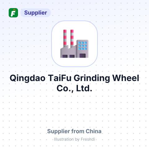 Qingdao TaiFu Grinding Wheel Co., Ltd. – summary card, no photo uploaded yet