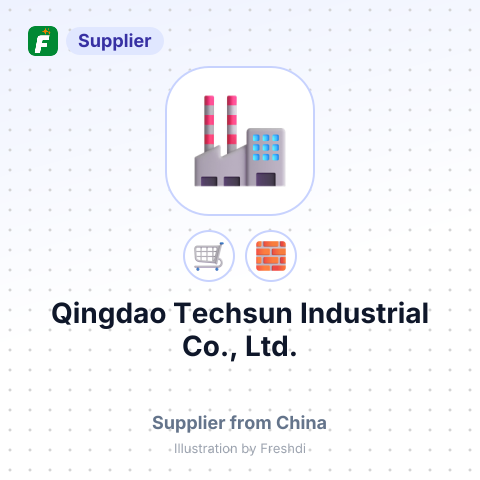 Qingdao Techsun Industrial Co., Ltd. – summary card, no photo uploaded yet