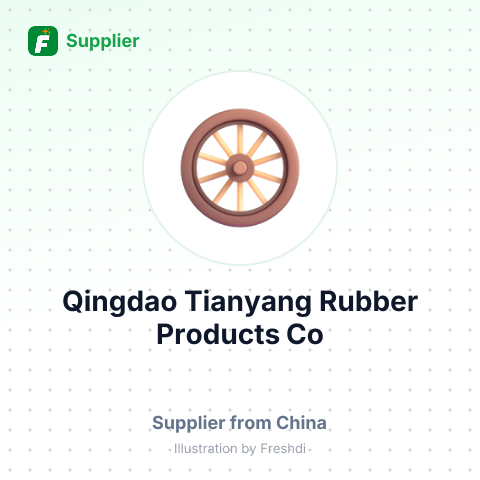 Qingdao Tianyang Rubber Products Co – summary card, no photo uploaded yet