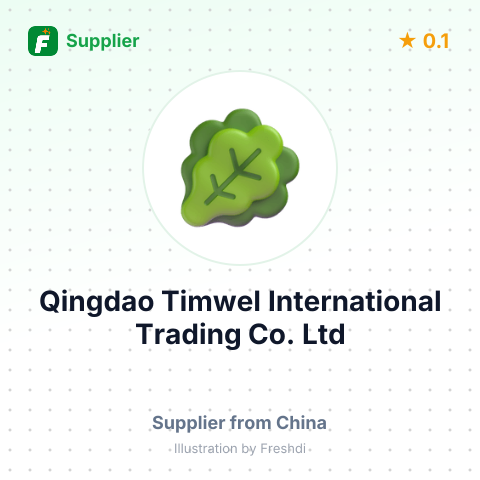 Qingdao Timwel International Trading Co., Ltd – summary card, no photo uploaded yet
