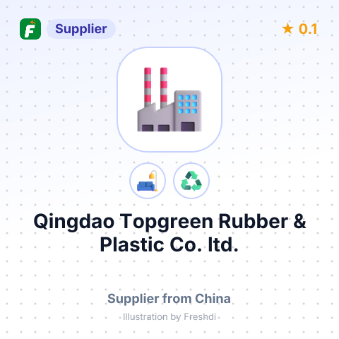Qingdao Topgreen Rubber & Plastic Co., ltd. – summary card, no photo uploaded yet