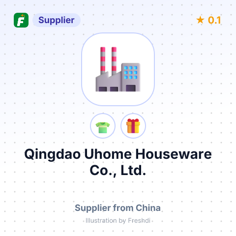Qingdao Uhome Houseware Co., Ltd. – summary card, no photo uploaded yet