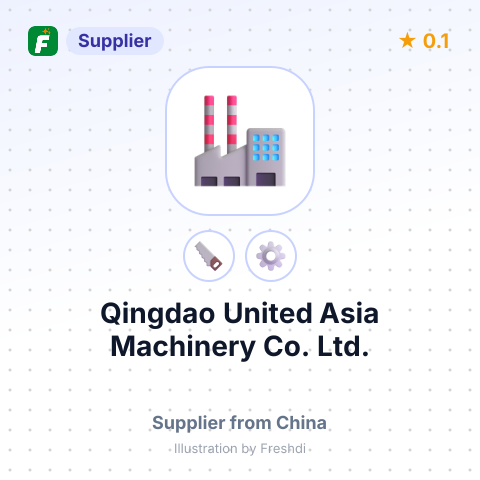 Qingdao United Asia Machinery Co.,Ltd. – summary card, no photo uploaded yet