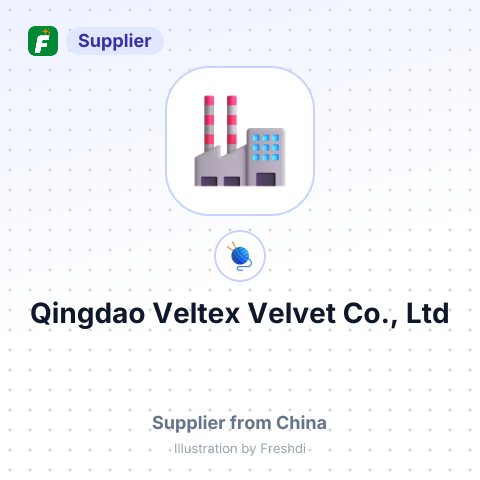 Qingdao Veltex Velvet Co., Ltd – summary card, no photo uploaded yet