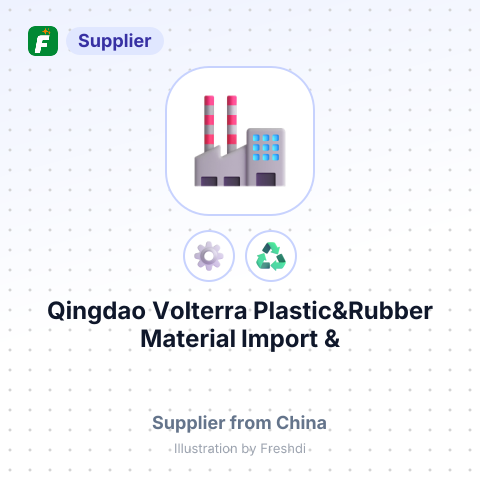 Qingdao Volterra Plastic&Rubber Material Import & Export Ltd. – summary card, no photo uploaded yet