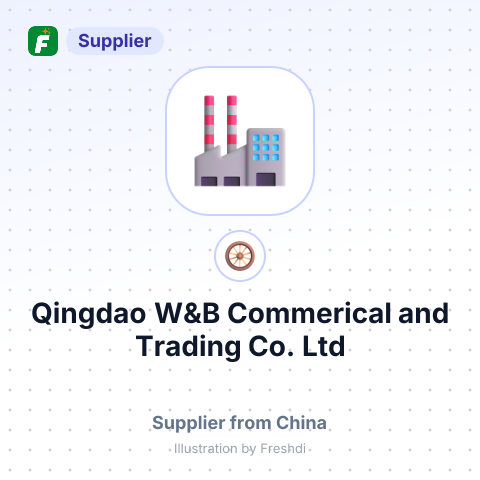 Qingdao W&B Commerical and Trading Co.,Ltd – summary card, no photo uploaded yet