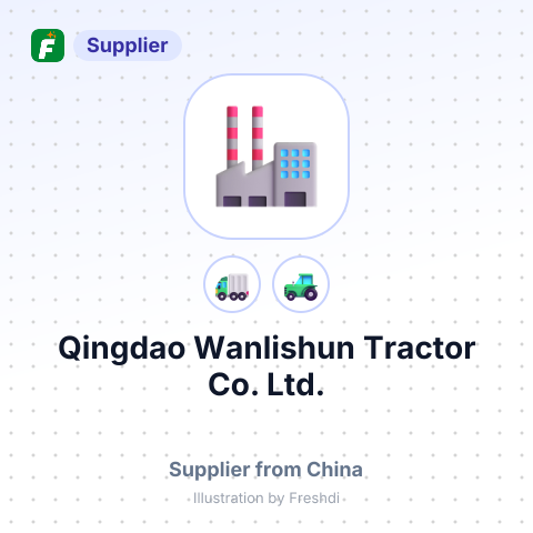Qingdao Wanlishun Tractor Co., Ltd. – summary card, no photo uploaded yet