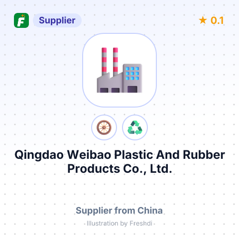 Qingdao Weibao Plastic And Rubber Products Co., Ltd. – summary card, no photo uploaded yet