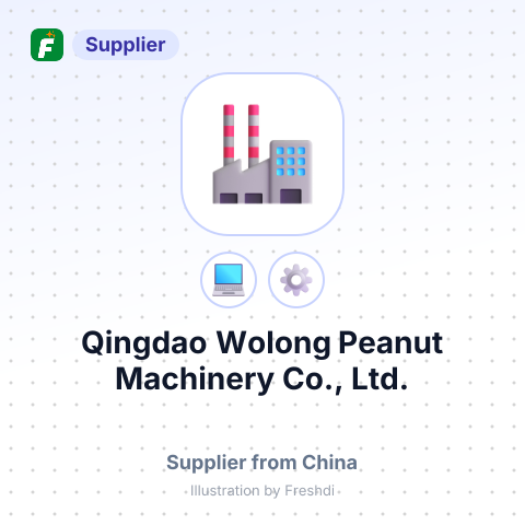 Qingdao Wolong Peanut Machinery Co., Ltd. – summary card, no photo uploaded yet