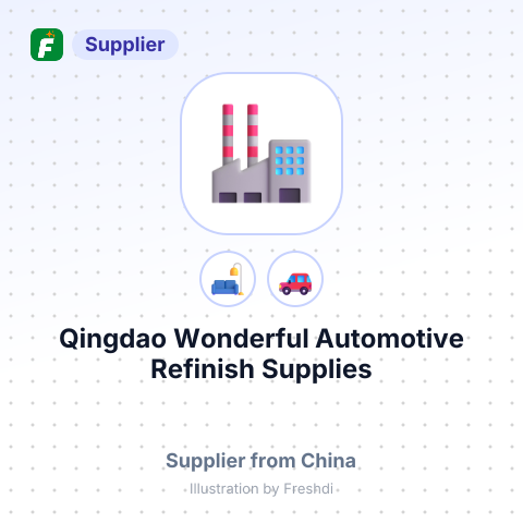 Qingdao Wonderful Automotive Refinish Supplies Ltd. – summary card, no photo uploaded yet