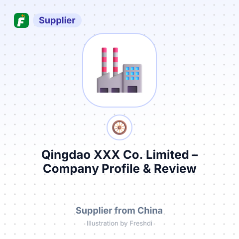 Qingdao XXX Co., Limited – summary card, no photo uploaded yet