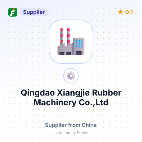 Qingdao Xiangjie Rubber Machinery Co.,Ltd – summary card, no photo uploaded yet