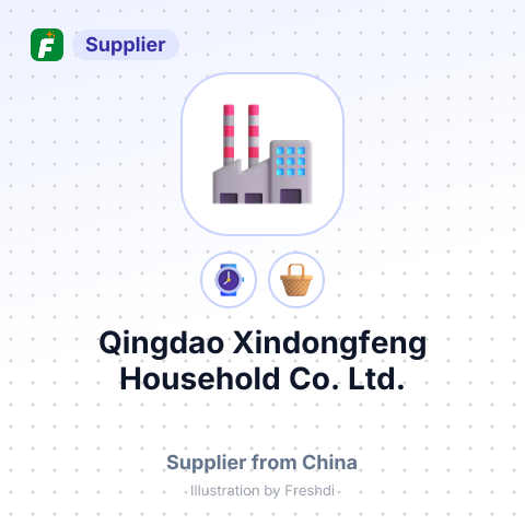 Qingdao Xindongfeng Household Co., Ltd. – summary card, no photo uploaded yet