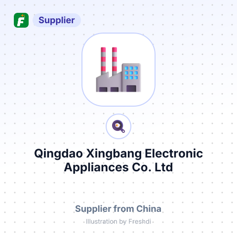 Qingdao Xingbang Electronic Appliances Co.,Ltd – summary card, no photo uploaded yet