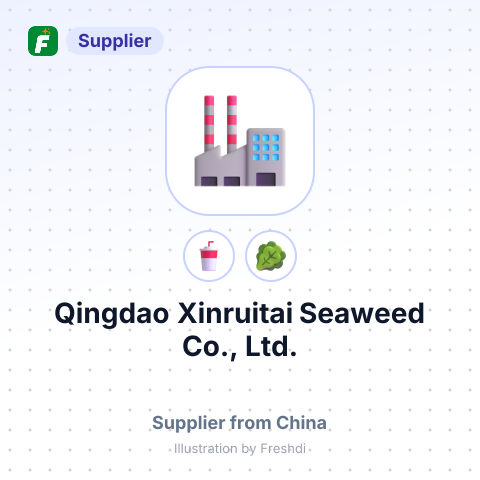 Qingdao Xinruitai Seaweed Co., Ltd. – summary card, no photo uploaded yet