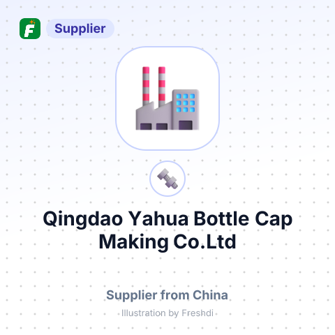 Qingdao Yahua Bottle Cap Making Co.Ltd – summary card, no photo uploaded yet