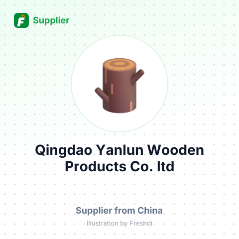 Qingdao Yanlun Wooden Products Co.,ltd – summary card, no photo uploaded yet