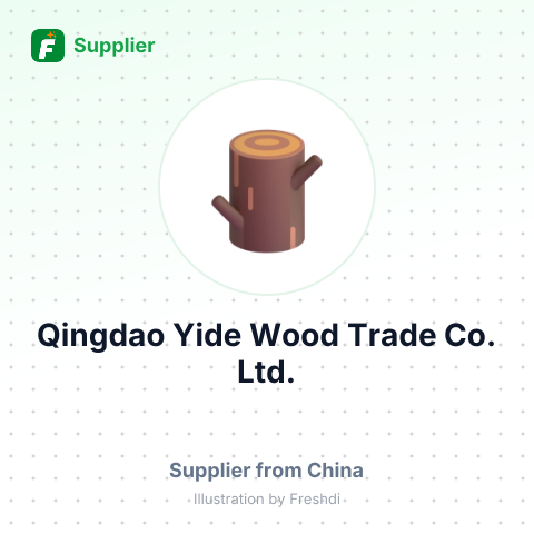 Qingdao Yide Wood Trade Co., Ltd. – summary card, no photo uploaded yet